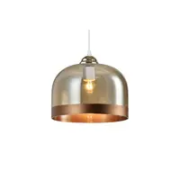 Lampa tavan - Ceiling fixture LATI,7146,AC220-240V,50/60Hz,1*E27, IP20, Diameter 23,5 CM,single, amber