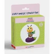 Descopera legumele cu Nuta Albinuta (12 cartonase educative)