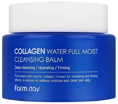FarmStay Collagen Balsam facial de curățare Water Full Moist, 95 ml