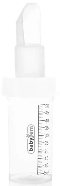 BabyJem Lingură pentru recipient de lapte matern - 50 ml
