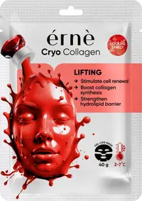 Erne Mască de față cu efect de lifting Cryo Collagen, 40 g