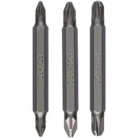 Set 3 biti dubli pentru insurubare, Bosch 2609255962, 60 mm