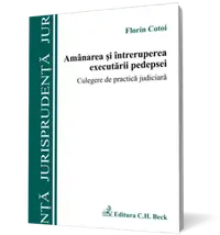 Amânarea şi întreruperea executării pedepsei. Culegere de practică judiciară