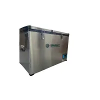 Frigider auto cu compresor smart cooler, capacitate 125L, cu bluetooth si zonă dublă de răcire, taxa verde inclusă