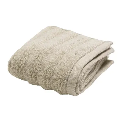 Prosop bej din bumbac din frotir 30x50 cm Maya – douceur d'intérieur