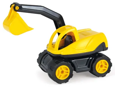 Jucărie pentru copii Lena Workies - Excavator, 13 cm