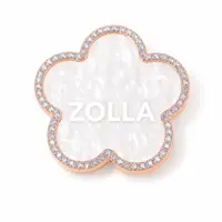 Paletă Pictură Zolla Tip Floare cu Cristale pentru Nail Art, Manichiură și Amestec Culori