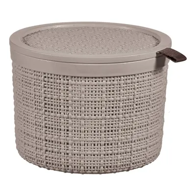 Coș de depozitare din plastic ø 17x13 cm Jute – Curver