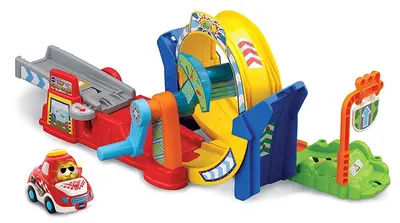 Set de joc Vtech Toot-Toot Drivers - Pista de curse cu bucla