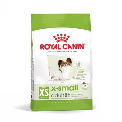 ROYAL CANIN X-Small Adult 8+ hrana uscata caine, 1.5 kg