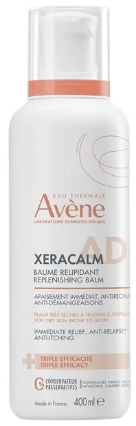 Avène Xeracalm A.D Balsam hidrolipidic pentru față și corp, 400 ml