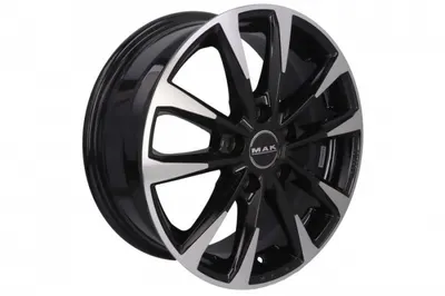 Janta aluminiu 6,5x16, 5x114,3, CH 76, ET: 50; potrivit MERCEDES CLA (C117), S (W126); DACIA DUSTER, DUSTER SUV 03.84- MAK Main Black Mirror