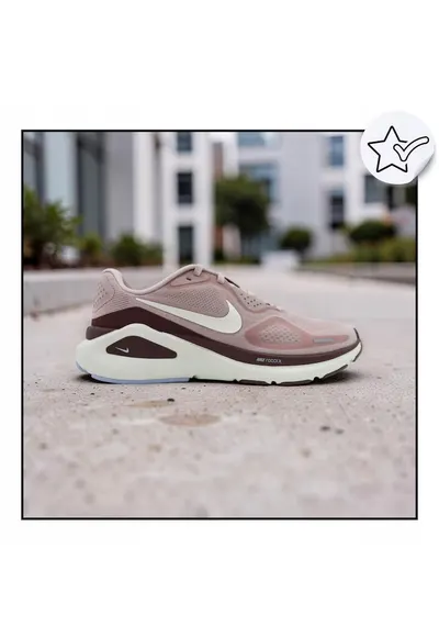 Pantofi Sport Pentru Femei - Structure 26 - Material Sintetic - Plasdwqfa Cu Captuseala - Spuma Reactx Pe Intreaga Lungime - Sistem De Suport Pentru Arc Si Calcai Pentru Controlul Pronarii - Drop 10 Mm - Alb