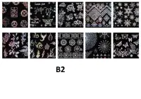 Set 10 folii de transfer Conny's B2
