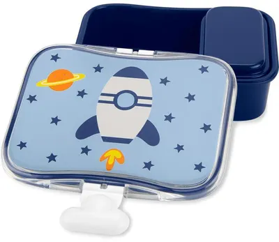 Set de cutii pentru mâncare Skip Hop Spark Style - 2 bucăți, rachetă