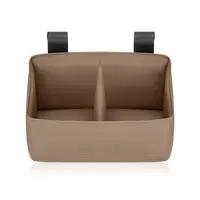 Organizator multifunctional, Lionelo, Sidepocket S, 26x12x15 cm, 2 compartimente, Universal, Constructie ranforsata, Bej