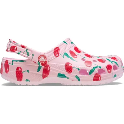 Saboti Crocs Classic Fresh Fruits Clog Roz - Pink Milk