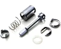 Kit reparatie butuc yala cilindru usa auto Techstar, compatibil VW Caddy, Polo Classic, Polo Variant, Seat Ibiza, Cordoba (1995–2004), cod OE 6L3837167B / 6L3837168B