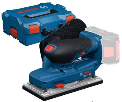 Șlefuitor vibrațional cu acumulator Bosch - Professional, GSS 18V-18, Solo, cu geantă
