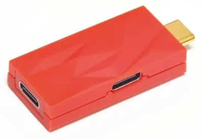 Filtru iFi Audio - iDefender+ CC, roșu