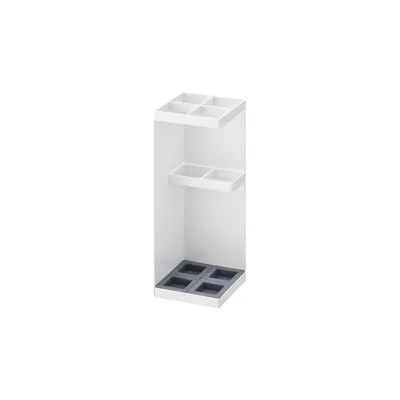 Suport pentru umbrele YAMAZAKI Smart, alb