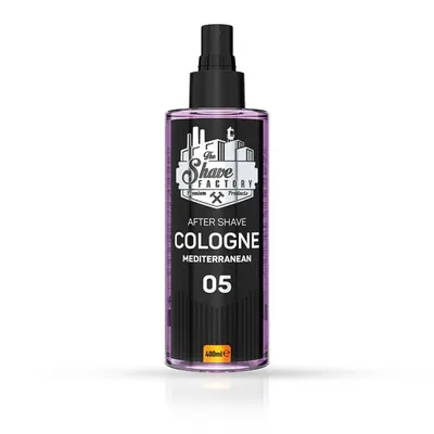After shave colonie SHAVE FACTORY 05 - Mediterranean - 400 ml