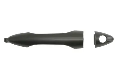 Maner usa fata stanga potrivit HYUNDAI ix35/TUCSON, ix35/TUCSON LM 2009-2015 - (exterior, cu orificii inchidere, negru grund)