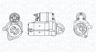 Electromotor (12V, 1,8kW) potrivit BMW 3 (E46), 5 (E39) 2.0 2.0D 03.98-09.03