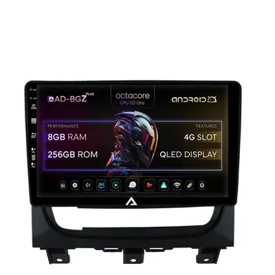 Navigatie Fiat Strada Idea (2011-2016), Android, Z-Octacore 8GB RAM + 256GB ROM, 9 Inch - AD-BGZ9008+AD-BGRKIT350