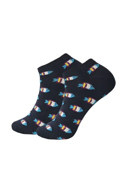 Sosete scurte bumbac barbati -SBGW2D.2PESTI - - Multicolor