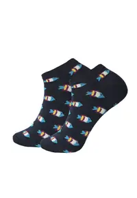 Sosete scurte bumbac barbati -SBGW2D.2PESTI - - Multicolor