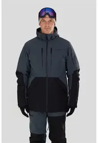 Geaca cu aspect contrastant pentru ski Baily Allmountain - Negru/Albastru ultramarin