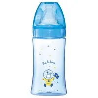 Biberon pentru initiere anti-colici 0-6 luni Debit 2 Cosmonaut, 270ml, Dodie