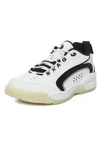Pantofi sport barbati - textil - alb