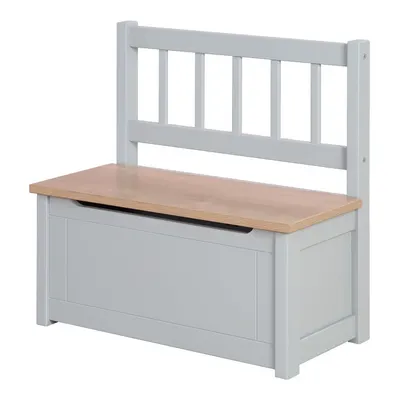 Bancă de copii taupe Woody – Roba