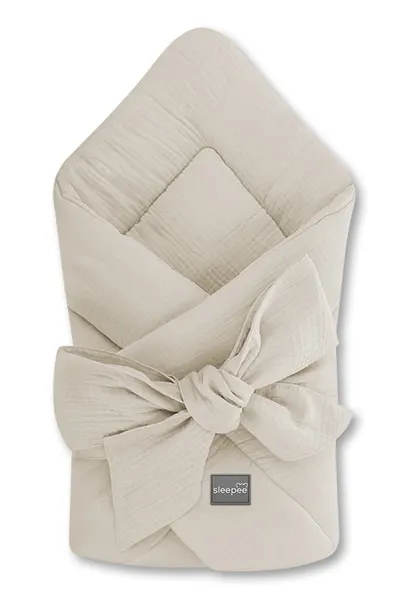 Wrap Babyhorn pentru nou nascut Sand Sleepee