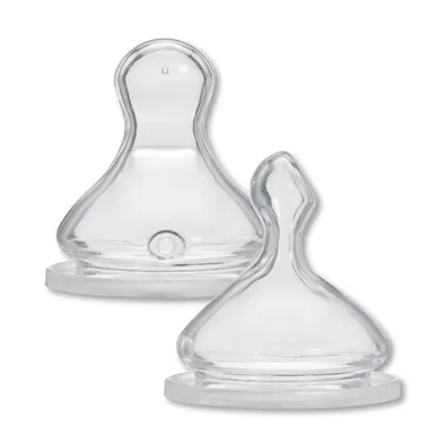 Biberon din silicon pentru piure Baby Nova - Mărimea 2, 2 buc