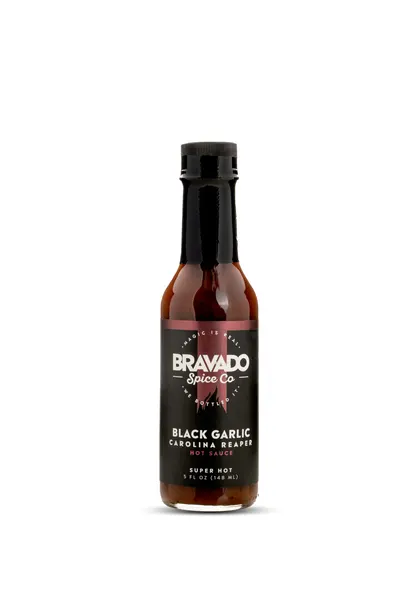 Bravado Black Garlic Carolina Reaper - Sos Extrem de Iute