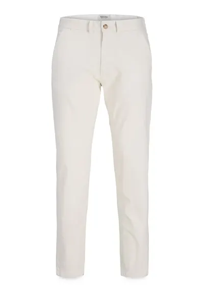 Pantaloni Barbati - Bumbac - 6589725 - Ecru