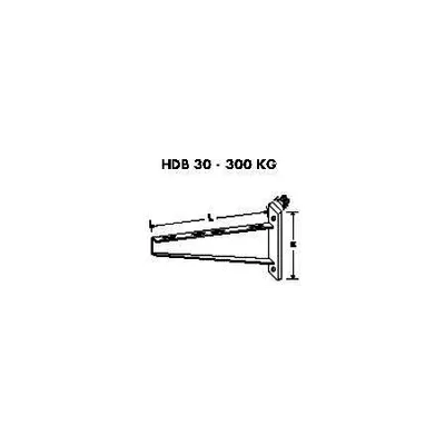 Suport perete 300kg-100mm