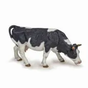 Figurina vaca alb cu negru, Papo