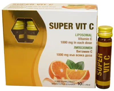 Super Vit C, 10 flacoane, Vita Sanus