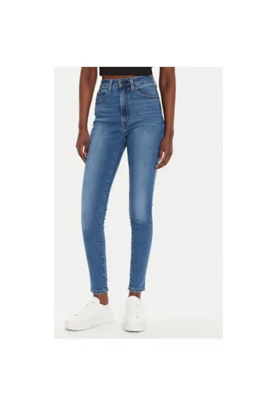 Pantaloni dama Levi S - A5758-0008 - Bumbac/Lyocell - W24-L30 US - Albastru