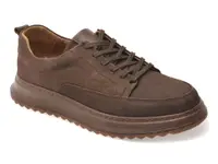 Pantofi sport GRYXX maro, BS41502, din nabuc