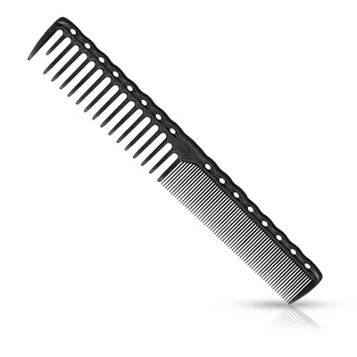 Pieptene frizerie/coafor - Y.S/PARK -332 - negru ( carbon )