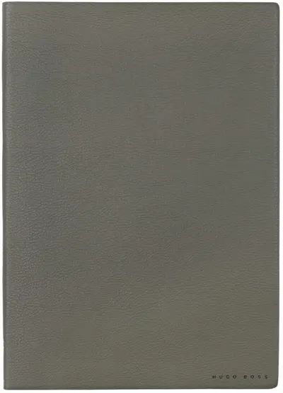 Caiet Hugo Boss Essential Storyline - A5, cu linii, gri
