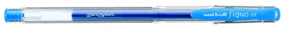 Roller cu gel Uniball Signo – Albastru deschis, 0.7 mm