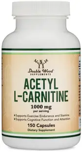 Acetyl L-Carnitine, 150 capsule, Double Wood