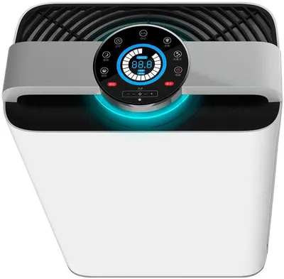 Purificator de aer și umidificator Oberon - 488, HEPA, 68.8 dB, alb