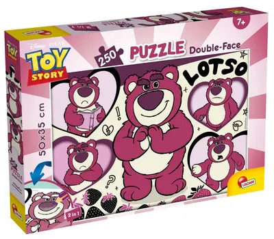 Puzzle dublu față Lisciani pentru colorat de 250 piese - Lotso